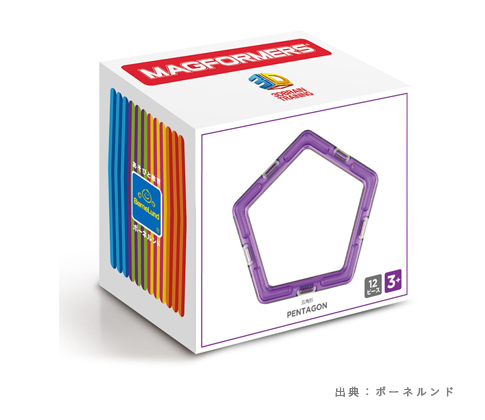 マグ・フォーマー 追加パーツ 五角形（MF713014J）