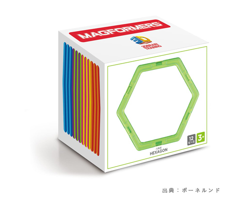 マグ・フォーマー 追加パーツ 六角形（MF713015J）