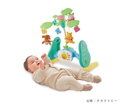 えらべる回転6WAYジムにへんしんメリー プラス くまのプーさん