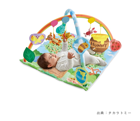 てあそびいっぱい！おうちにへんしんジム くまのプーさん