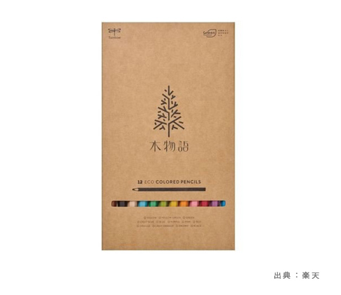 木物語 色鉛筆12色