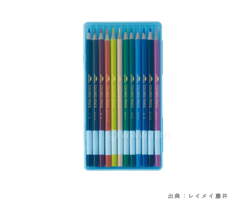 先生おすすめ色鉛筆12色(RE1190A)