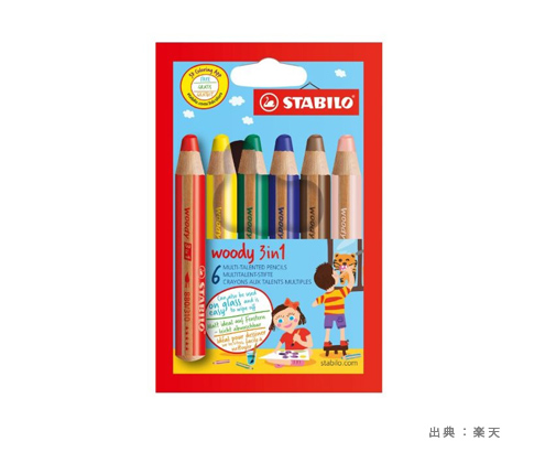woody 3 in 1 6色セット