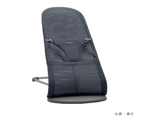 起きている間に使うメッシュシートのバウンサーBlissの例