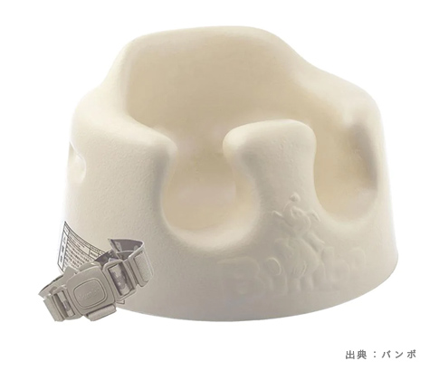 専用腰ベルトを使い、床に置く現行フロアシートの例