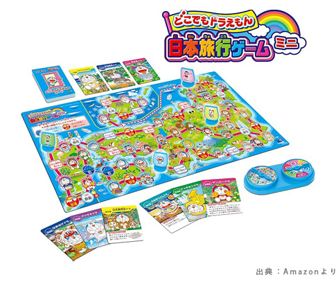 どこでもドラえもん日本旅行ゲーム ミニ