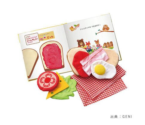 GENI(ジェニ) しょくぱんくんとサンドイッチ