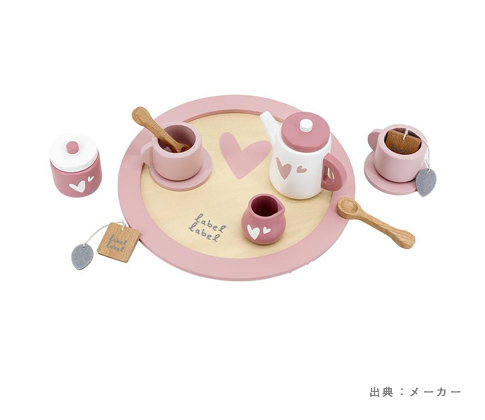 レーベルレーベル/エデュテ ティーセット(ピンク)