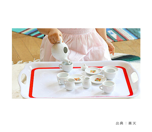 こども生活クラブ(販売元) ベアズファミリー 陶器のティーセット