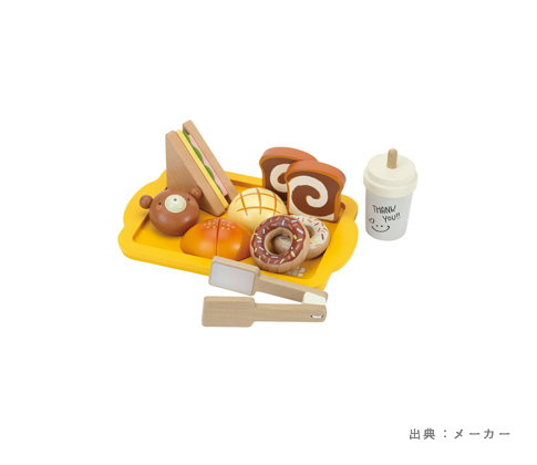 ウッディプッディ はじめてのおままごと ベーカリーセット