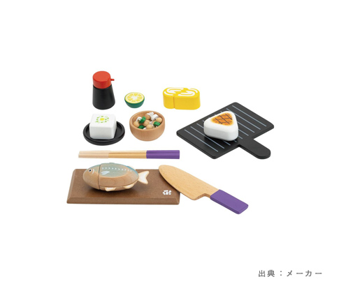 ウッディプッディ はじめてのおままごと 和食セット