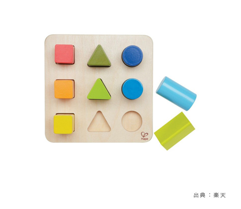 Hape カラーアンドシェイプソーター(E0426A)の参考画像