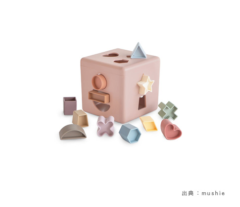 mushie(ムシエ) Shape Sorting Box(Petal)の参考画像