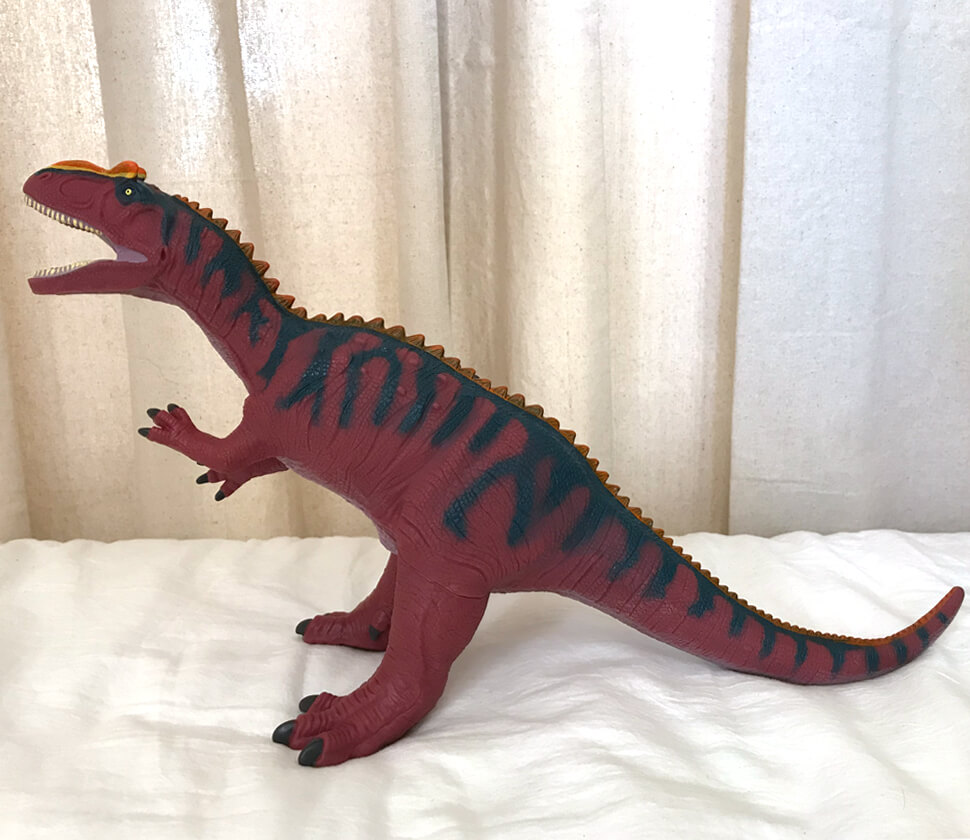 ７歳 店長レビュー Favorite アロサウルス ビニールモデル 口コミ 商品紹介 恐竜 おもちゃ
