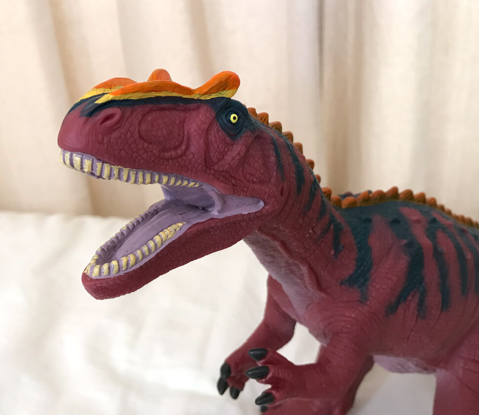 ７歳 店長レビュー Favorite アロサウルス ビニールモデル 口コミ 商品紹介 恐竜 おもちゃ