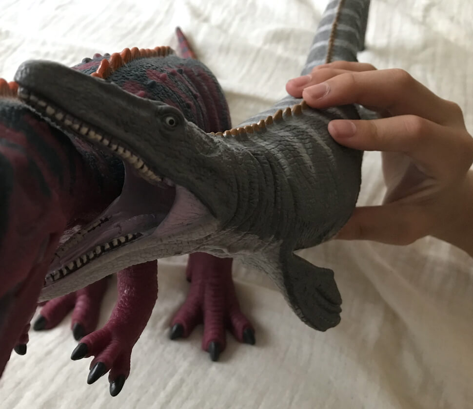 モササウルス ビニールモデル