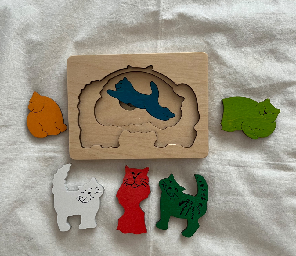 ３重パズル・ねこ